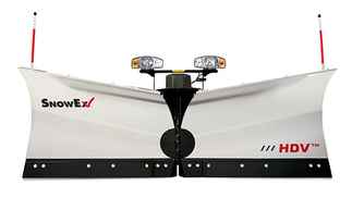 Clearance! NOS SnowEx 9.5 SS HDV Model, V-plow Flare Top, Trip edge Stainless Steel V-Plow, Automatixx Attachment System